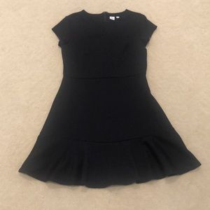 Gap Fit and Flair Black Dress